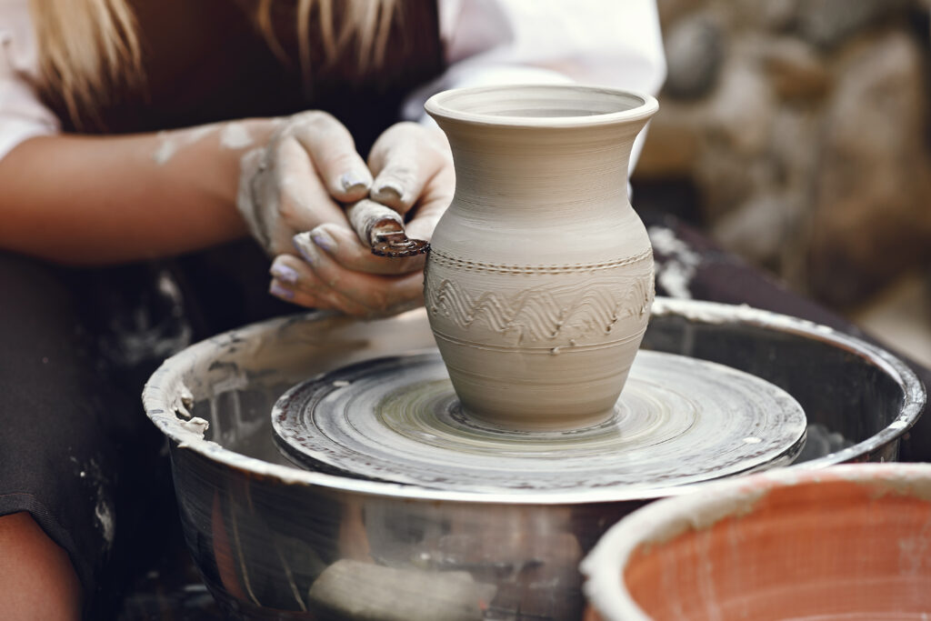 Pottery making